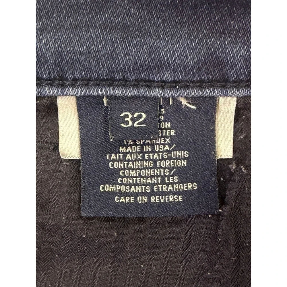 Fidelity Jeans Mens 32x30 Blue Straight‎ Slim Dark Wash Torino Narrow Low Rise